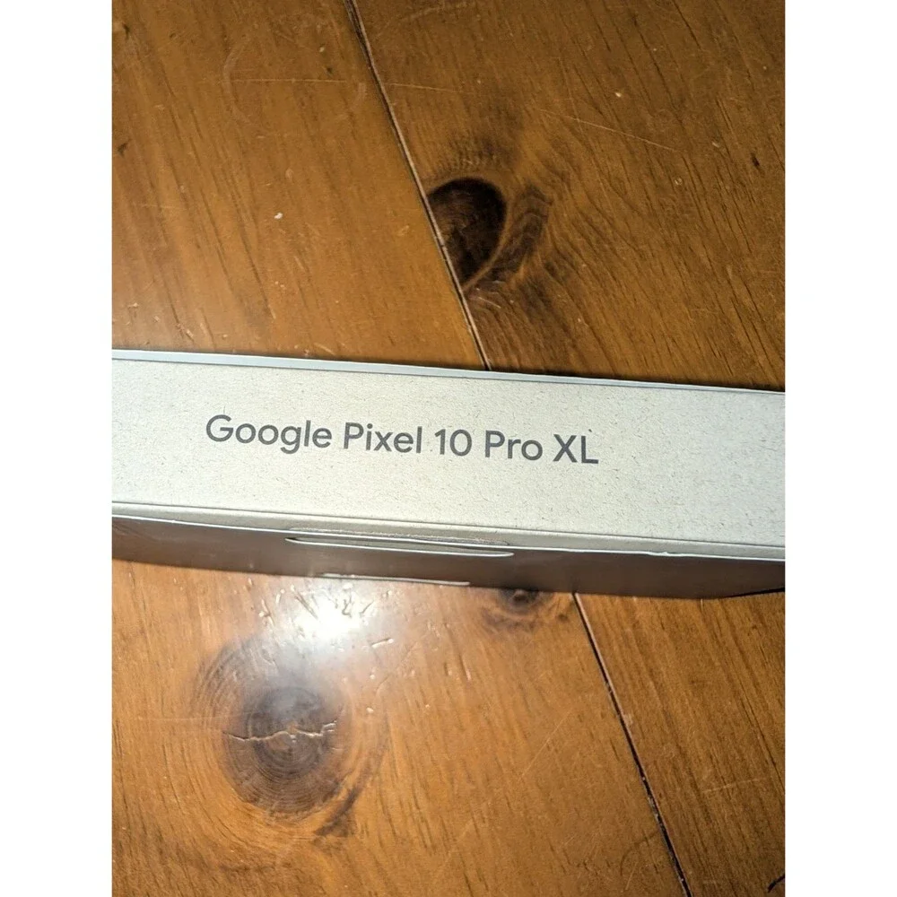 Google Pixel 10 Pro XL 256GB Gray 5G Android 50MP NFC USB-C - EMPTY BOX ONLY